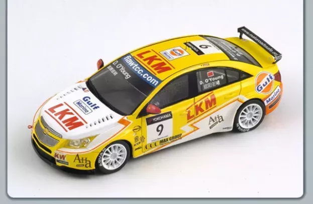 Spark Chevrolet Cruze 1.6t N 9 Wtcc 2011 D.young 1:43 S2450
