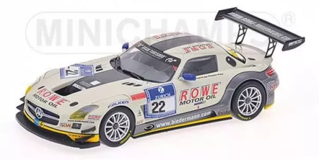 Minichamps Mercedes Sls Amg Gt3 N 22 24h Nurburgring 2012 Graf Jager Roloff Seyffarth 1:43 437123222