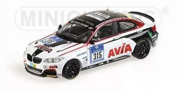 Minichamps Bmw 2-series M 235i Team Mathol Racing E.v. N 315 24h Nurburgring 2014 Serrano Wawer Chapel Heinrich 1:43 437142415