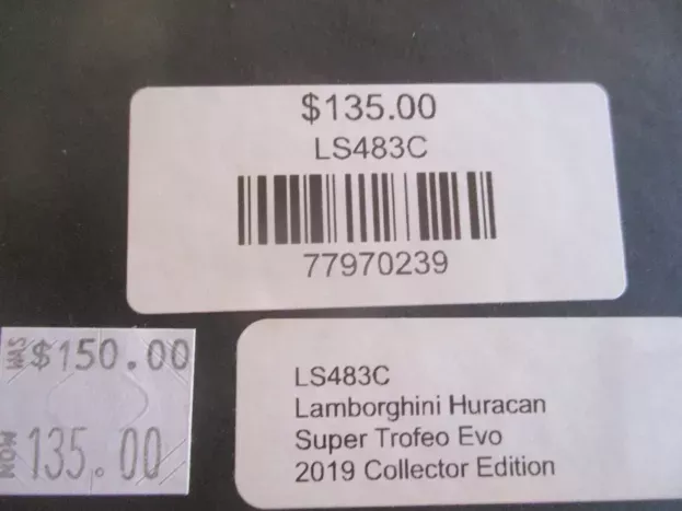 Looksmart Lamborghini Huracan Lp620-2 Evo N 63 Super Trofeo 2019 1:43 LS483C