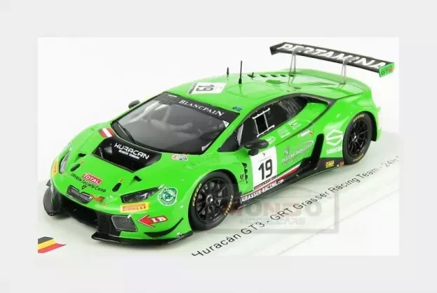 Spark Lamborghini Huracan Gt3 Team Grt Grasser Racing N 19 24h Spa 2016 A.piccini L.stolz M.beretta 1:43 SB286