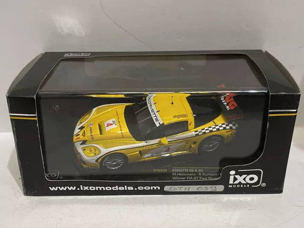 IXO Models Corvette C6-r N 4 Winner Fia Gt Paul Ricard 2006 Longin Kumpen Hezemans 1:43 GTM059