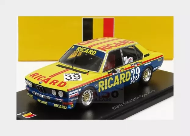 Spark Bmw 5-series 530i e12 Team Ricard N 39 24h Spa 1979 J.p.beltoise J.p.gabreau P.gurdjan 1:43 SB331