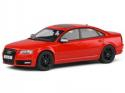 Audi A8 S8 D3 red diecast model car S4313304 Solido 1:43