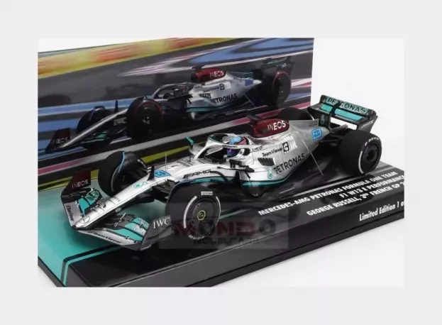 Minichamps Mercedes F1 W13e Team Mercedes-amg Petronas F1 N 63 3rd France Gp 2022 George Russell 1:43 447221263