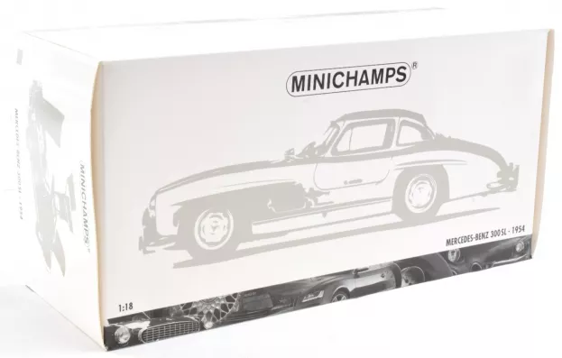 Minichamps Mercedes 300sl Coupe Gullwing w198 1955 1:18 180039000