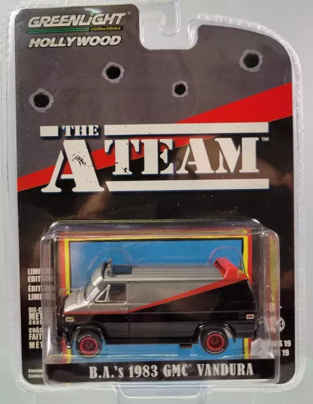 Greenlight Gmc Vandura Cargo G.series Van Weathered Version 1983 The A-team 1:64 44865F