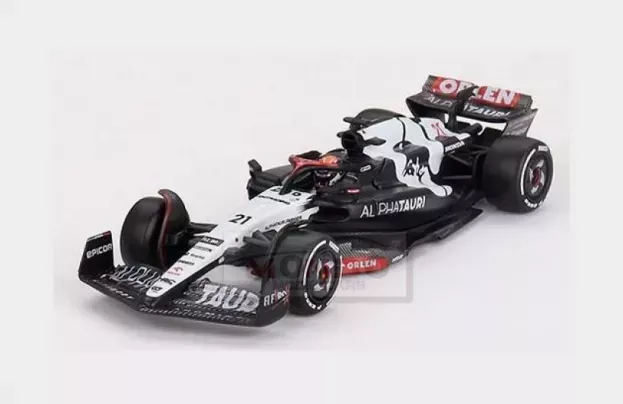 Mini GT Alpha Tauri F1 At04 Team Alpha Tauri N 21 Australian Gp 2023 Nyck De Vries 1:64 MGT00727-L