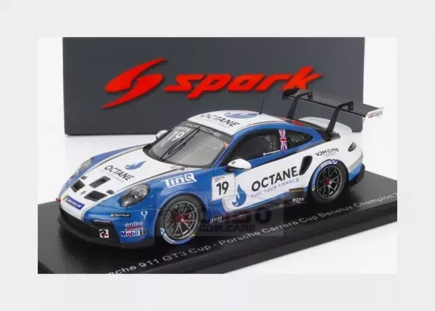 Spark Porsche 911 991-2 Gt3 Octani N 19 Champion Benelux Porsche Carrera Cup Season 2022 H.king 1:43 S5234