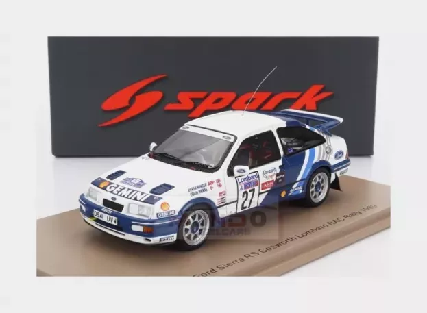 Spark Ford Sierra Rs Cosworth N 27 Rally Rac Lombard 1989 J.mcrae D.ringer 1:43 S8708