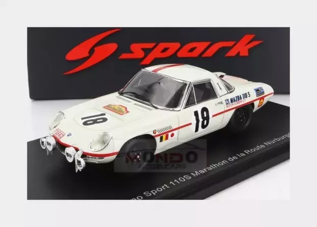 Spark Mazda Cosmo Sport 100s N 18 Marathon De La Ruote 84h Nurburgring 1968 N.koga Y.katayama M.katakura 1:43 S2860