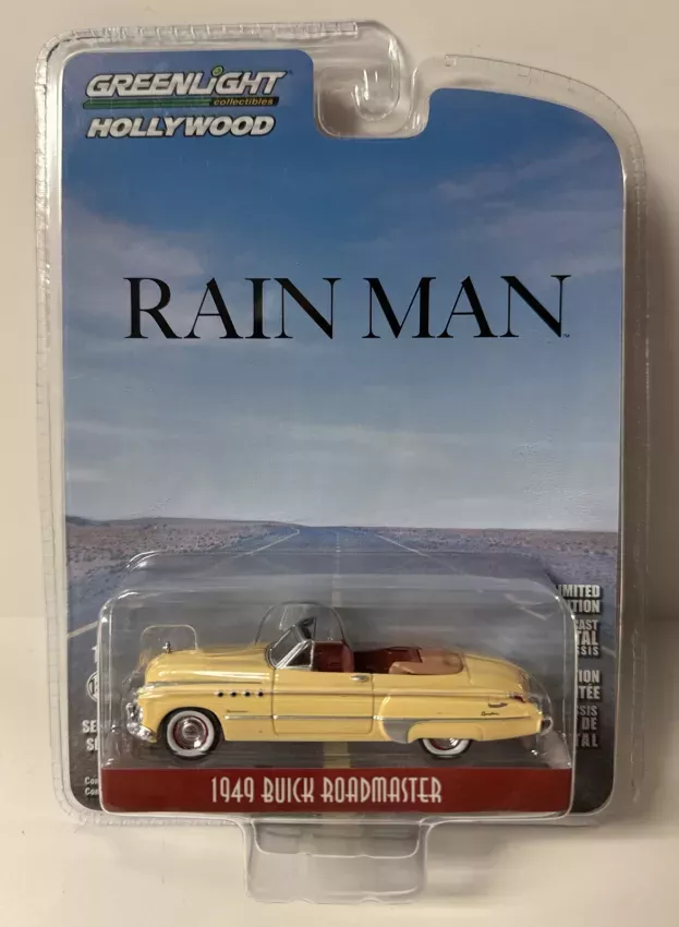 Greenlight Buick Roadmaster Cabriolet Open 1949 Charlie Babbitt Rain Man 1:64 44960C