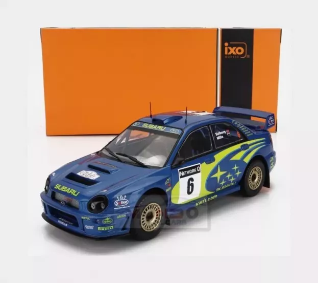 IXO Models Subaru Impreza S7 Wrc '01 N 6 Rally Great Britain 2001 P.solberg P.mills 1:24 24RAL026B