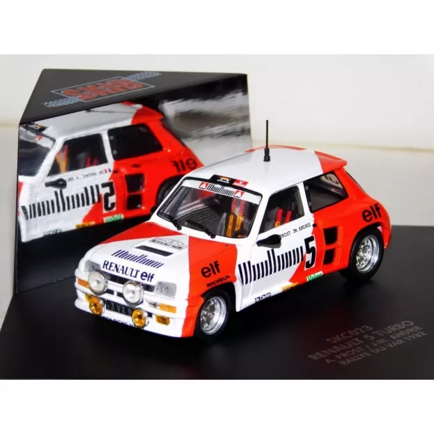 Vitesse Renault 5 Turbo Rally Du Var 1982 Prost Andrie' 1:43 SKC023