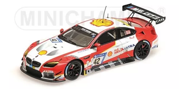 Minichamps Bmw 6-series M6 Gt3 Team Bmw Schnitzer N 42 24h Nurburgring 2017 M.wittmann T.blomqvist M.tomczyk A.farfus 1:43 437172642