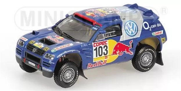 Minichamps Volkswagen Race Touareg Red Bull N 103 Winner Rally Por Las Pampas 2005 Saby Perin 1:43 436055303