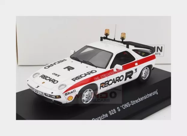 Schuco Porsche 928s Coupe Ons-streckensicherung 1979 1:43 450919400