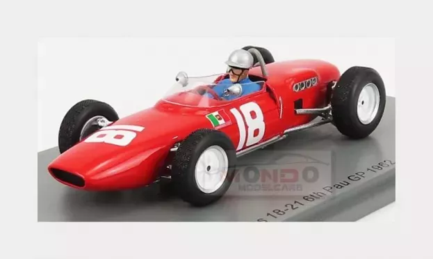 Spark Lotus F1 18-21 N 18 Pau Gp 1962 N.vaccarella 1:43 S7452