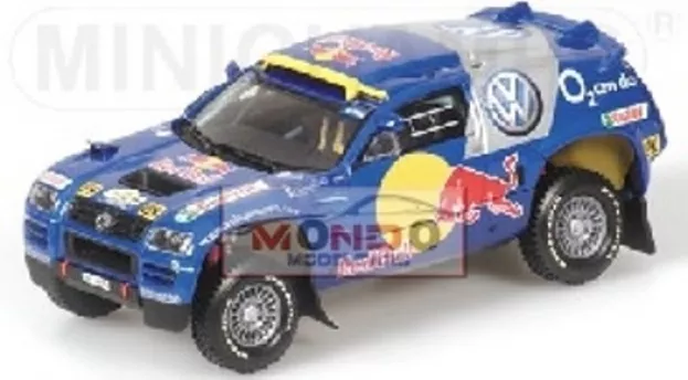 Minichamps Volkswagen Race Touareg Red Bull Presentation Motorshow Essen 2005 1:43 436045300