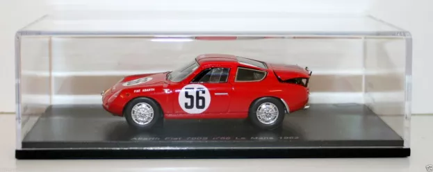 Spark Fiat 700s Abarth N 56 24h Le Mans 1962 Masson Zeccoli 1:43 S1320