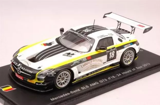 Spark Mercedes Sls Amg Gt3 N 18 24h Spa 2013 K.hummel S.jans A.christodoulou T.jager 1:43 SB041