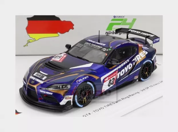 Spark Toyota Supra Gr Team Toyo Tires N 8 3rd Sp10 Class 24h Nurburgring 2022 M.tischner A.gulden H.tonges 1:43 SG854