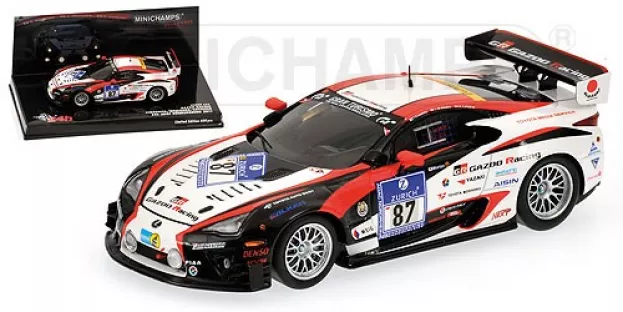 Minichamps Lexus Lfa Gazoo Racing N 87 24h Nurburgring 2011 Kinoshita Wakisaka Lotterer 1:43 437111687