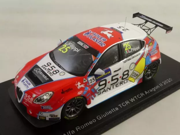Spark Alfa Romeo Giulietta Tcr Team Mulsanne N 35 9th Wtcr Aragon Ii 2020 L.filippi 1:43 S8972