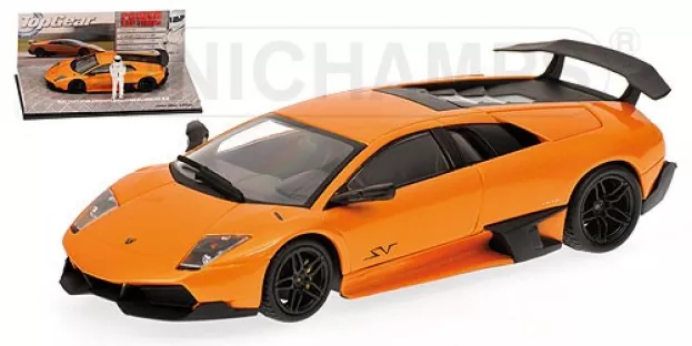 Minichamps Lamborghini Murcielago Lp670-4 Sv Superveloce 2009 Top Gear With Figures 1:43 519431031
