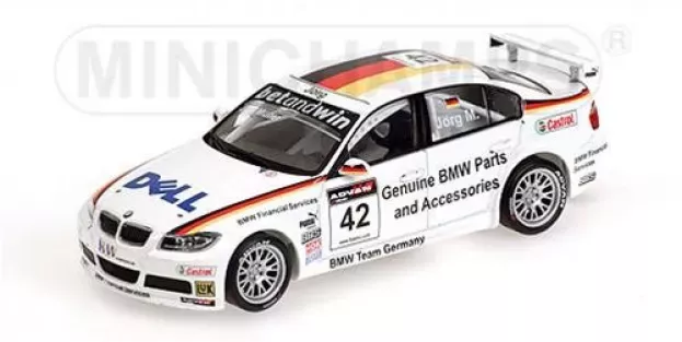 Minichamps Bmw 320si N 42 Winner Oschersleben Wtcc 2006 Jorg Muller 1:43 400062642