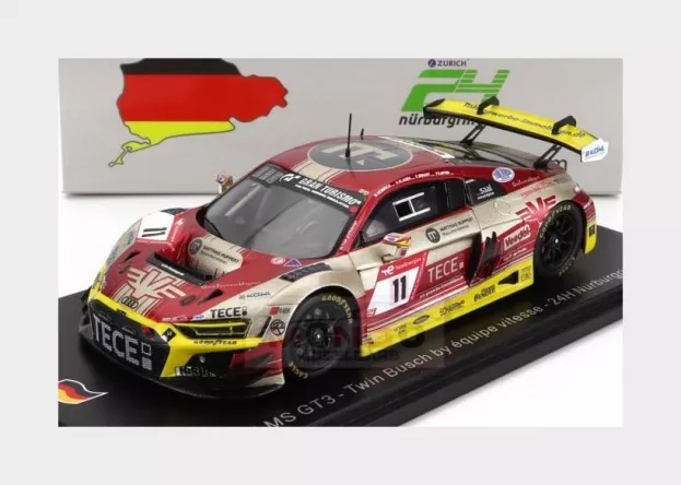 Spark Audi R8 Lms Gt3 Team Twin Busch N 11 24h Nurburgring 2022 E.erhart M.heimrich P.kaffer A.klansen 1:43 SG849