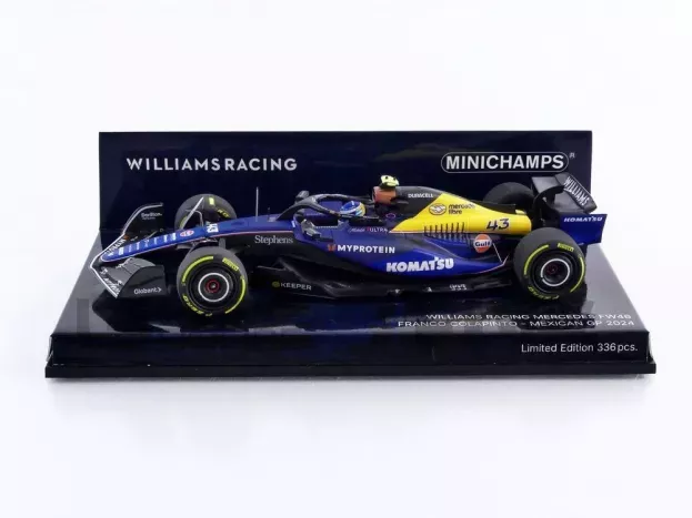 Minichamps Williams F1 Fw46 Team Williams Racing N 43 Mexico Gp 2024 Franco Colapinto 1:43 417242043