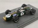 Spark Brabham BT22 #7 Chris Irwin British GP 1966 1/43 S7093