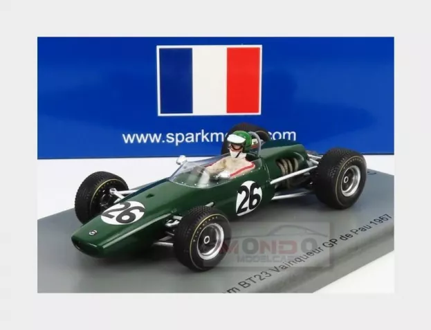 Spark Brabham F1 Bt23 N 26 Winner De Pau Gp 1967 J.rindt 1:43 SF250