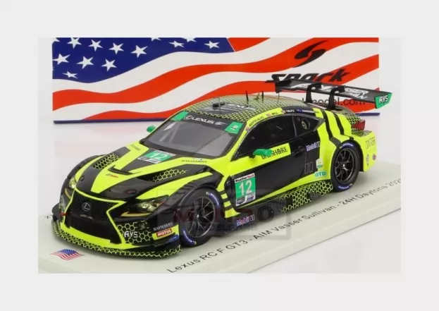 Spark Lexus Rc F Gt3 Team Aim Vasser Sullivan N 12 24h Daytona 2020 F.montecalvo T.bell S.van Gisbergen A.teliz 1:43 US131