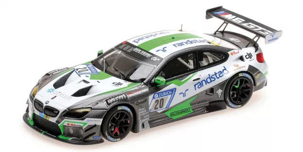 Minichamps Bmw 6-series M6 Gt3 N 20 24h Nurburgring 2017 Muller Spengler Krohn Wittmer 1:43 437172620