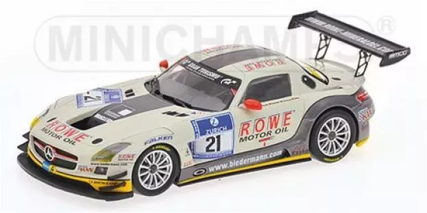 Minichamps Mercedes Sls Amg Gt3 N 21 24h Nurburgring 2012 Zehe Hartung Rehfeld Bullit 1:43 437123221