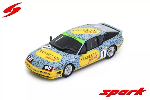 Spark Renault Alpine V6 Turbo N 1 Europa Cup Champion 1987 M.sigala 1:43 S7332