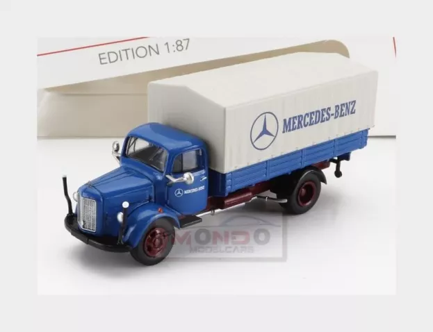 Schuco Mercedes L3500 Truck Telonato Mercedes Benz 1950 1:87 452667900