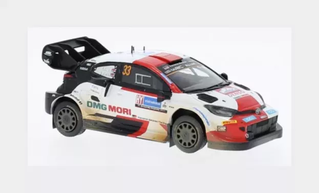IXO Models Toyota Yaris Gr Rally1 Team Toyota Gazoo Racing Wrt N 33 4th Rally Estland Dirty Version 2022 Elfyn Evans Scott Martin 1:43 RAM860.22