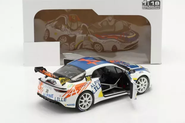 Solido Renault Alpine A110 Rgt N 30 Rally Du Touquet 2020 Francois Delecour 1:18 1801608