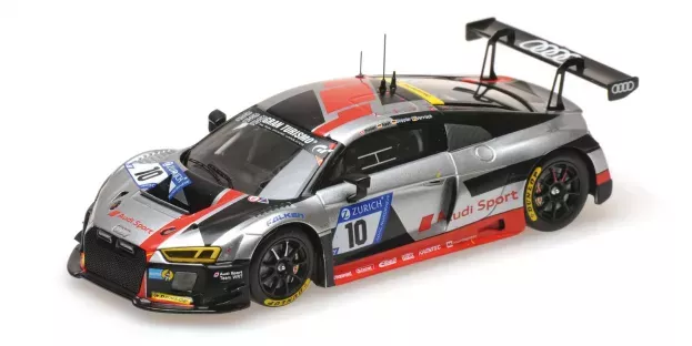 Minichamps Audi R8 Lms Team Audi Sport Wrt N 10 24h Nurburgring 2017 F.stippler R.rast F.vervish N.muller 1:43 437171710