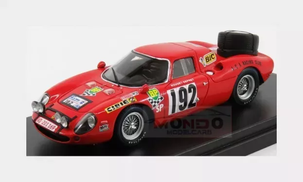 Looksmart Ferrari 250lm Coupe N 192 Tour De France 1969 J.p.rouget R.depret 1:43 LSRC064