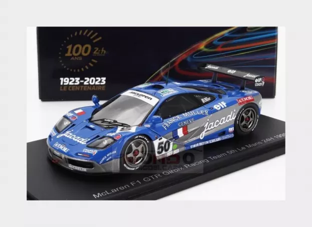 Spark Mclaren F-1 Gtr 6.1l V12 Team Giroix Racing N 50 24h Le Mans 1995 Jean Denis Deletraz Fabien Giroix Olivier Grouillard 1:43 S6674