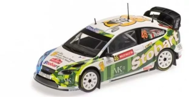 Minichamps Ford Focus Rs 07 Wrc Stobart N 46 Rally Wales Gb 2008 Valentino Rossi Carlo Cassina 1:43 400088146