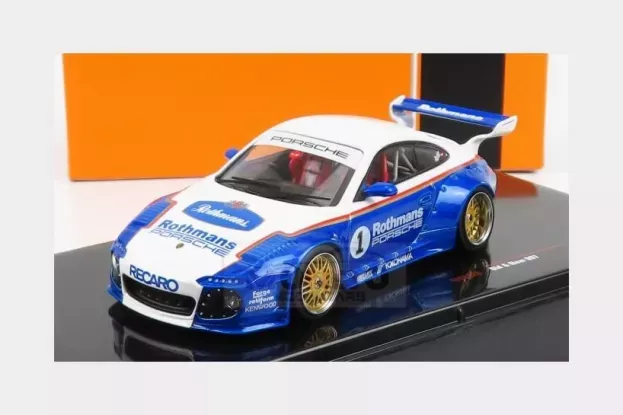 IXO Models Porsche 911 997 Coupe N 1 Rothmans 1999 1:43 MOC320