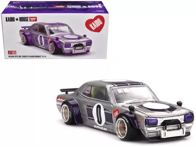 Mini GT Nissan Skyline Gt-r kpgc10 N 0 Kaido House Works V1 1969 1:64 KHMG165