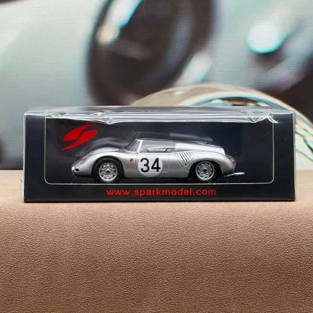 Spark Porsche Rs60 1606cc Team Porsche Kg N 34 24h Le Mans 1960 M.trintignant H.herrmann 1:43 S9731