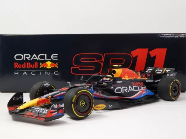 Minichamps Red Bull F1 Rb19 Team Oracle Red Bull Racing N 11 4th Austin Usa Gp 2023 Sergio Perez 1:18 110231911