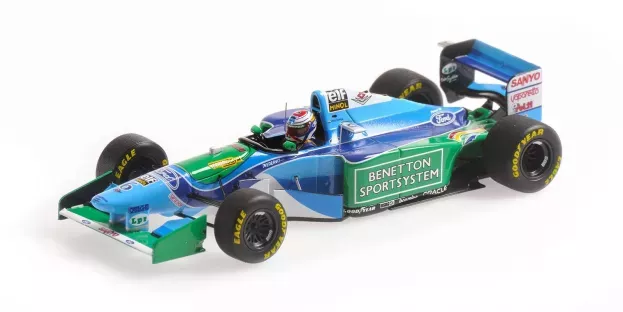 Minichamps Benetton F1 B194 N 6 3rd Belgian Gp 1994 Jos Verstappen 1:43 417941106